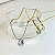 Conjunto - CONJ 4PÇ CORDÃO VENEZ 45+5CM + PING PONTO DE LUZ + BRINCO ARGOLA E ZIRC - Imagem 1