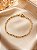 PULSEIRA 22CM MASCUL ELO GARTIER EM AÇO DOURADO - Imagem 1