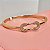 BRACEL ARO LUXO 2 AROS C CRAVEJ - Imagem 3