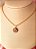 CONJ 2 PÇ CHOKER ELO TIPO PORTUGUES E PING MANDALA - Imagem 1