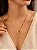 Conjunto - CONJ 2PÇ GARG VENEZ 45+5CM E PING QUADRADO LUXO CRAV ZIRC - Imagem 2