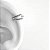 FAKE PIERCING EM ZIRCONIA PRATA - Imagem 1