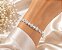 PULS BRACELETE LUXO CORAÇÕES CRAVEJADOS E FECHO GA - Imagem 2