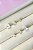 TRIO BRINCO FIXO ZIRCONIA GOTA - Imagem 1