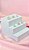 BRINCO TRIO FIXO GOTA MODELO FLOR 5 PETALAS - Imagem 3