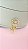 PINGENTE FLOR E CAULE COM FOLHAS NAVETES E CRAV ZI - Imagem 1
