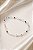 PULSEIRA ELO CIRCULO DIAMANTADO COM ZIRC COLOR ENT - Imagem 1