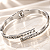 BRACELETE ARO CRUZADO E CRISTAIS NAVETE - Imagem 1