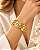BRACELETE FOLHAS 18K - Imagem 2