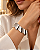 BRACELETE MALHA CHAPAS QUADRADAS - Imagem 2