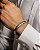 BRACELETE MASCULINO GEOMETR COM REGULAGEM - Imagem 1