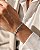 BRACELETE MASCULINO SEQUENCIAL AÇO 22CM - Imagem 1