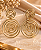 Brinco - BRINCO PENDENTE DESING ESPIRAL - Imagem 1