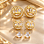 Brinco - BRINCO TRIO LUXO CHANEL - Imagem 1