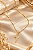 COLAR ELOS TIJOLINHO-CARTIER 50CM + PING CRUZ CRAV - Imagem 1