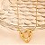 Conjunto - COLAR VENEZ C PING TRIANGULO MINIMALISTA 40+ 5 CM - Imagem 1