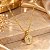 Conjunto - CONJ 2 PÇ CORRENTE ELO 3X1COM 50CM +PING MEDALHINHA COM CRUZ CRAV ZIRC - Imagem 1