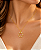 Conjunto - CONJ 2 PÇ GARG CADEAD 45+ PINGENTE GUIRLANDA COM ZIRC ENTORNO - Imagem 2