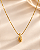 Conjunto - CONJ 2 PÇ GARGANTILHA VENEZIANA DE 45CM- E PING COTA COM ZIRC ENCRUSTADA18K - Imagem 1