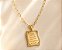 CONJ 2PÇ CHOKER CARTIER + PING FRASE RELIGIOSA - Imagem 1
