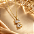 Conjunto - CONJ 2PÇ CORRENTE CADEADO + PING GATO COM ZIRC - Imagem 1