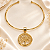 CONJ 2PÇ CHOKER ARO+ PING ARVORE DA FELICIDADE - Imagem 1