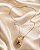 Conjunto - CONJ 2PÇ GARG CORDÃO VENEZIANA 45+5CM E PINGENTE GOTA MAXIMALISTA TELADA PING COM PASSA FIO18K - Imagem 3