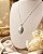 Conjunto - CONJ 2PÇ GARG VENEZ PINGENTE FOLHA TEXTURA - Imagem 1