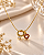 Conjunto - CONJ 3 PÇ GARG VENEZ 45+ PING ANEL C PONTO DE LUZ E CORAÇÃO RUBI - Imagem 1