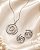 Conjunto - CONJ GARG E PINGENTE ESPIRAL + BRINCOS ESPIRAL - Imagem 1