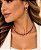 Conjunto - CONJ GARG GOTAS PINK COM BORDAS CRAVEJADAS EM ZIRCÔNIA + BRINCOS GOTA - Imagem 2