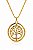 Conjunto - CONJ 2 PEÇAS GARG VENEZ 45CM E MEDALHÃO OVAL C MOVIM NO PRÓPRIO EIXO ARVORE DA VIDA C ZIRC - Imagem 1