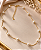 GARG CHOKER VENEZIANA COM PEROLAS 40+5CM ESTILO ME - Imagem 1