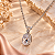 GARG ELO PORT PRATA 925 COM PEDRA OVAL LNH1 CRAV - Imagem 2