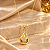 GARG VENEZ COM PINGENTE FORMATO GOTA COM CORAÇÃO C - Imagem 1