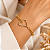 Pulseira - PULS ELOS CORAÇÃO VAZ CRAVEJ 16+4CM - Imagem 2