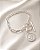 PULSEIRA MISTA ELO CARTIER E ELO LONGO C FECHO GRA - Imagem 1