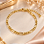 PULSEIRA 3X1 ELO 21+5CM EXTENSOR 4,4GR 18K - Imagem 1
