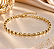 PULSEIRA CARTIER ELO QUADRADO CHATO 18+5CM EXTENSO - Imagem 1