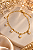PULSEIRA ELO COM BERLOQ PÉROLAS - Imagem 1