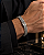 PULSEIRA MASCULINA GRUMET TRANÇ 20CM - Imagem 2