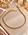 PULSEIRA MASCULINA/FEMININA 21CM PESO 3,3GR 18K - Imagem 1