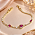 PULSEIRA RIVIERA COM ZIRCONIAS E GOTAS EM ZIRCONI - Imagem 1