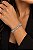 PULSEIRA BRACELETE ELOS DIAMANTADOS - Imagem 2