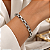 PULSEIRA BRACELETE ELO CARTIER DUPLO - Imagem 2