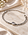PULSEIRA ELO LÂMINA GRUMET C/ZIRC GOTA - Imagem 1