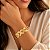 BRACELETE LUXO ESCAMAS, FECHO BÓIA ESPECIAL 18+5CM - Imagem 2
