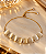 BRACELETE REGUL 8 PEDRAS QUADR OLHO GATO - Imagem 1