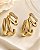 BRINCO EAR KOOF CRAVEJADO DE ZIRC 4 AROS - Imagem 3