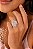 ANEL ABSOLUT LUXO FLORES CRAVEJADO EM ZIRC - Imagem 2